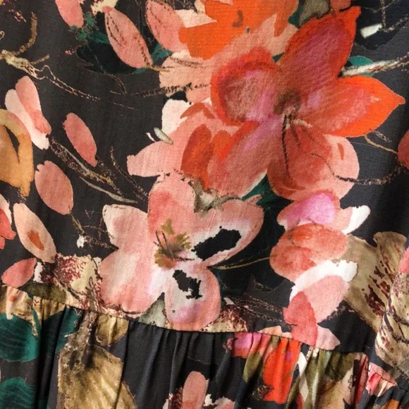 Anthropologie Meadow Rue Floral Dress, Size 6 - Picture 3 of 7